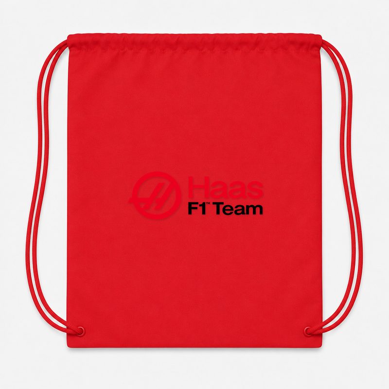 Haas F1 Team Drawstring Bag - Red