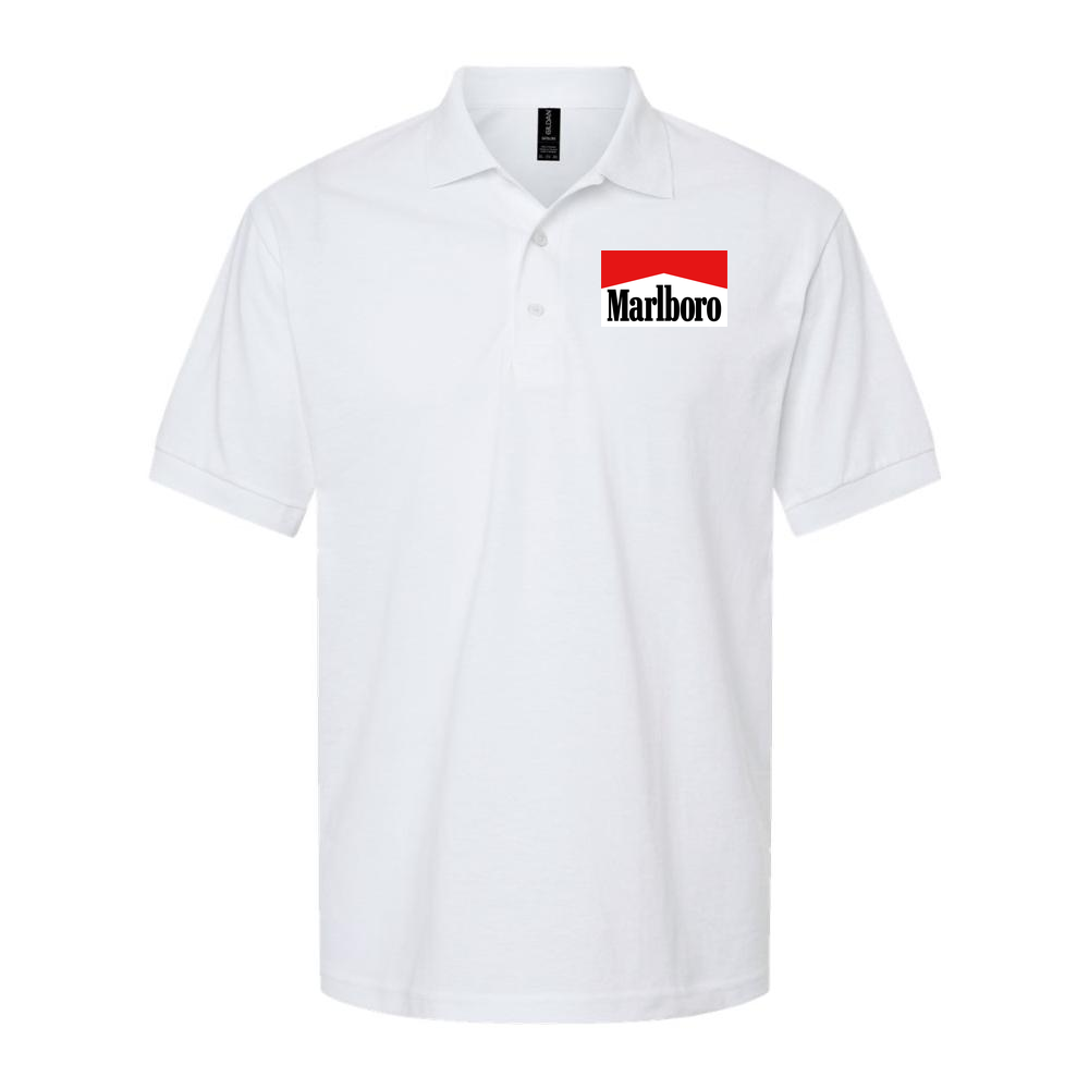 Men's Marlboro Dry Blend Polo - White