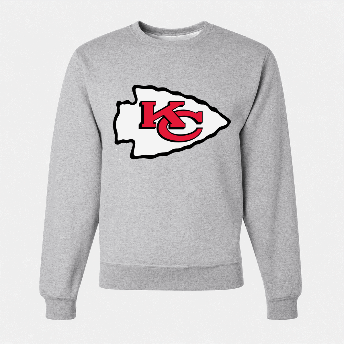 Men's Kansas City Chiefs Crewneck Sweatshirt - Gray
