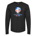 Men's Copa América 2024 logo Long sleeves Cotton Blend T-Shirt - Black