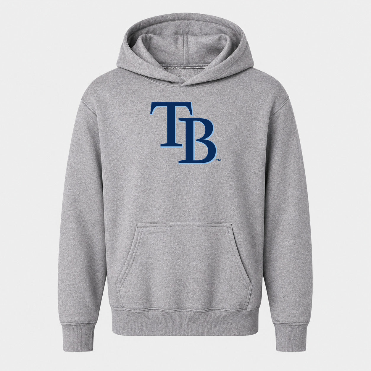 Youth Tampa Bay Rays Pullover Hoodie - Gray