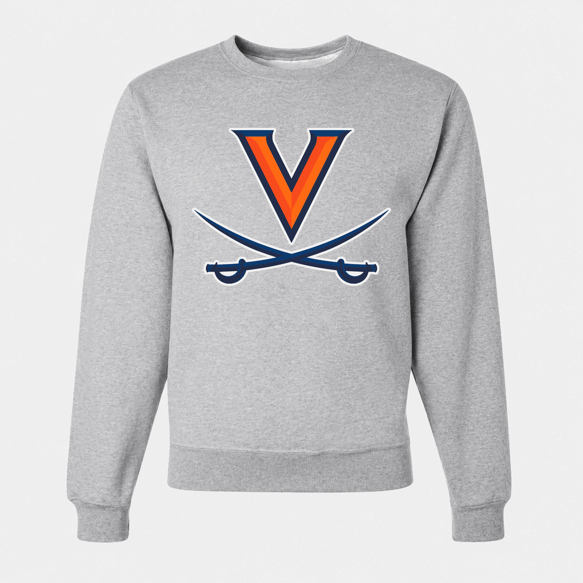 Men's Virginia Cavaliers Crewneck Sweatshirt - Gray