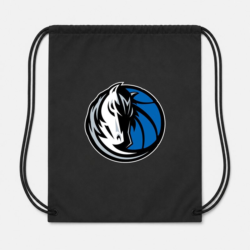 Dallas Mavericks Drawstring Bag - Black