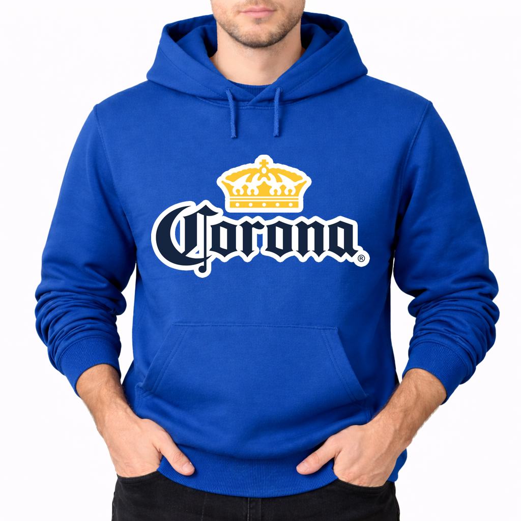 Men's Corona Pullover Hoodie - Blue