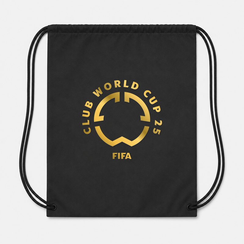 FIFA Club World Cup 2025 Drawstring Bag - Black