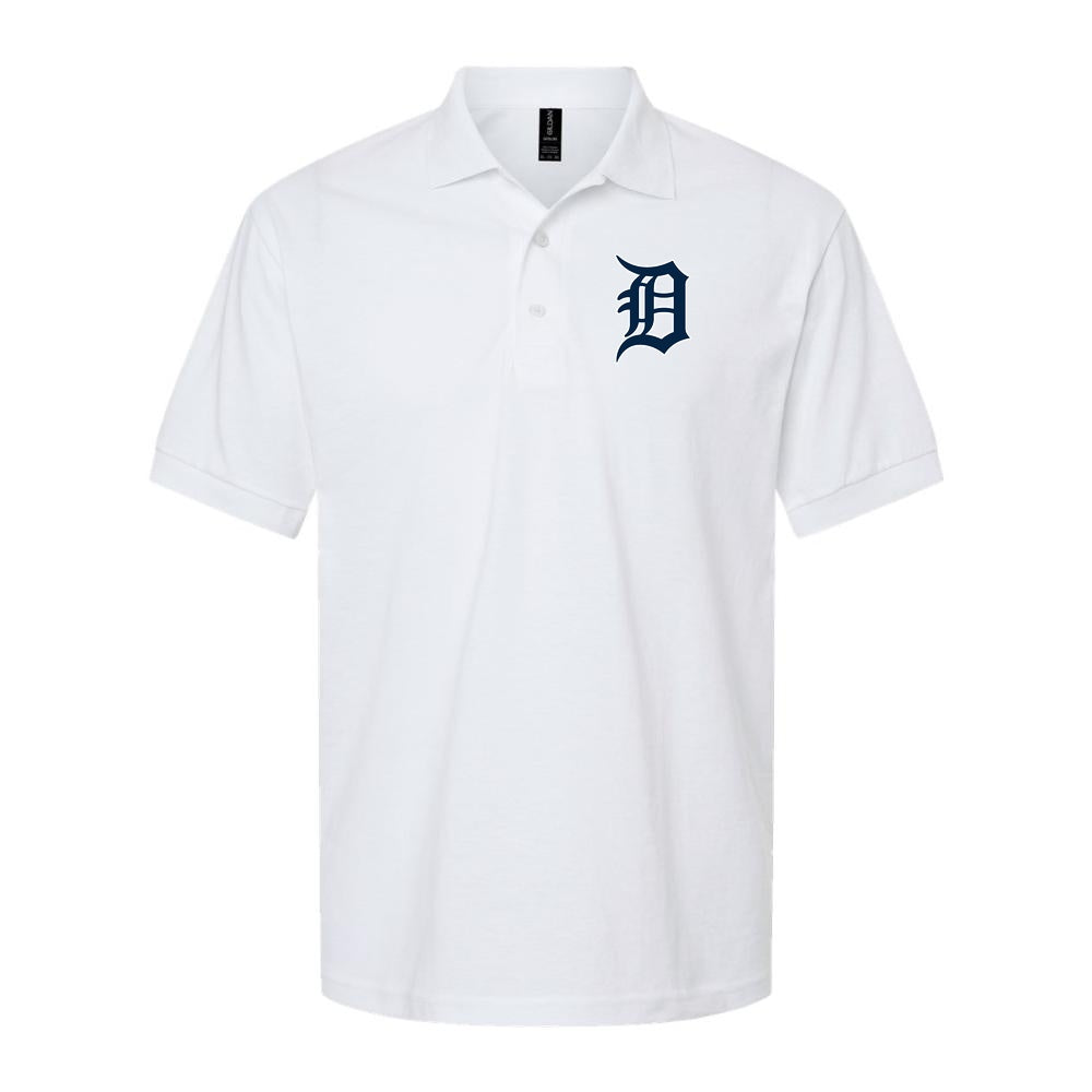 Men's Detroit Tigers Dry Blend Polo - White
