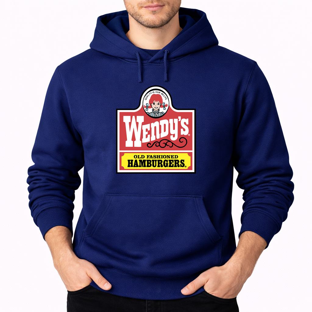Men's Wendy's Pullover Hoodie - Navy