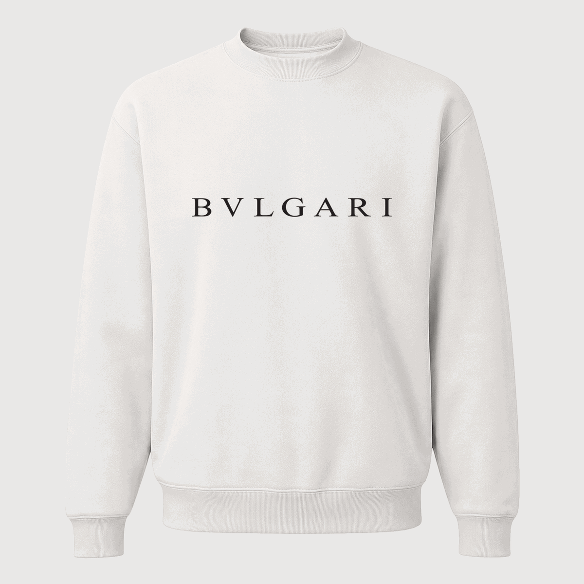 Men's Bvlgari Crewneck Sweatshirt - White