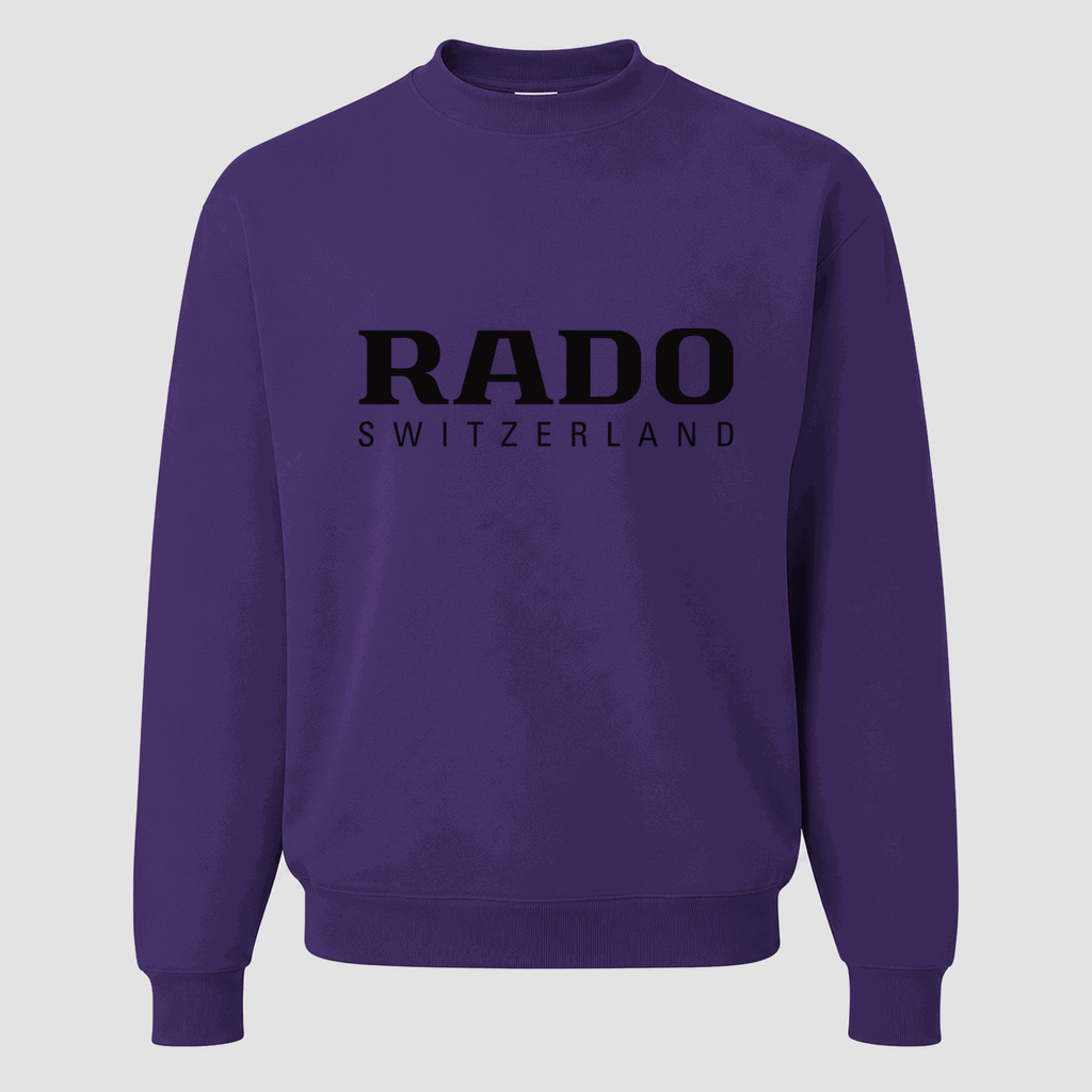 Men's Rado Crewneck Sweatshirt - Purple