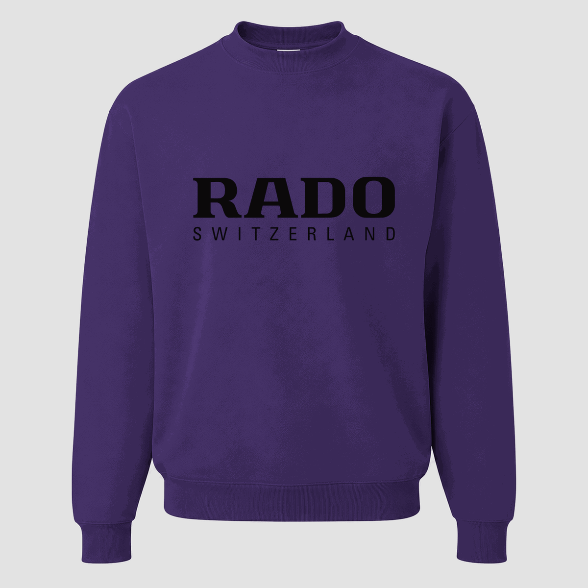 Men's Rado Crewneck Sweatshirt - Purple