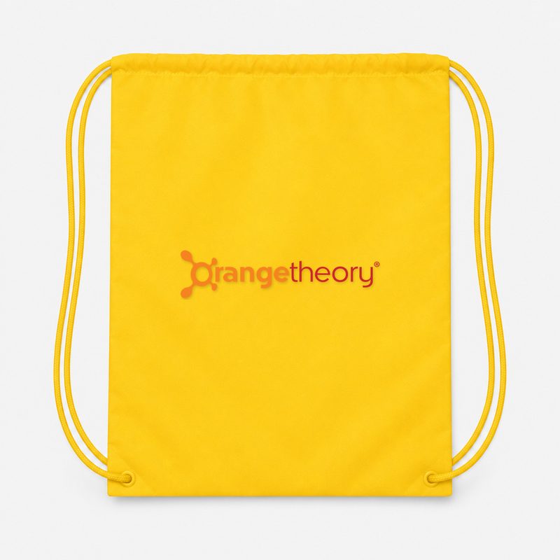 Orangetheory Fitness Drawstring Bag - Yellow