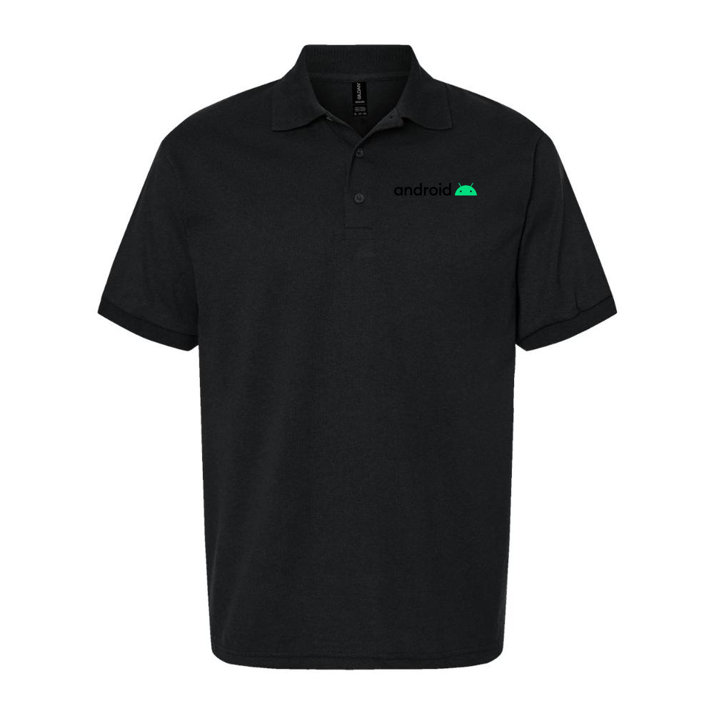 Men's Android Dry Blend Polo - Black