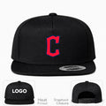 MLB Cleveland Guardians Snapback Hat - Black