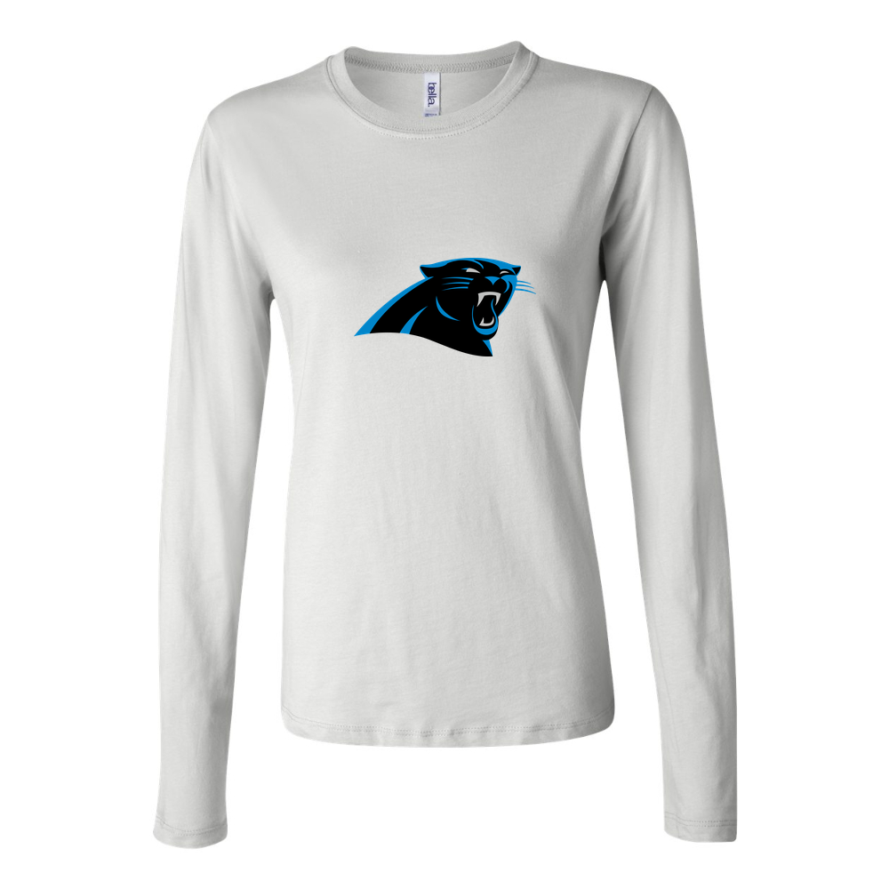 Women's Carolina Panthers Long Sleeve T-Shirt - White
