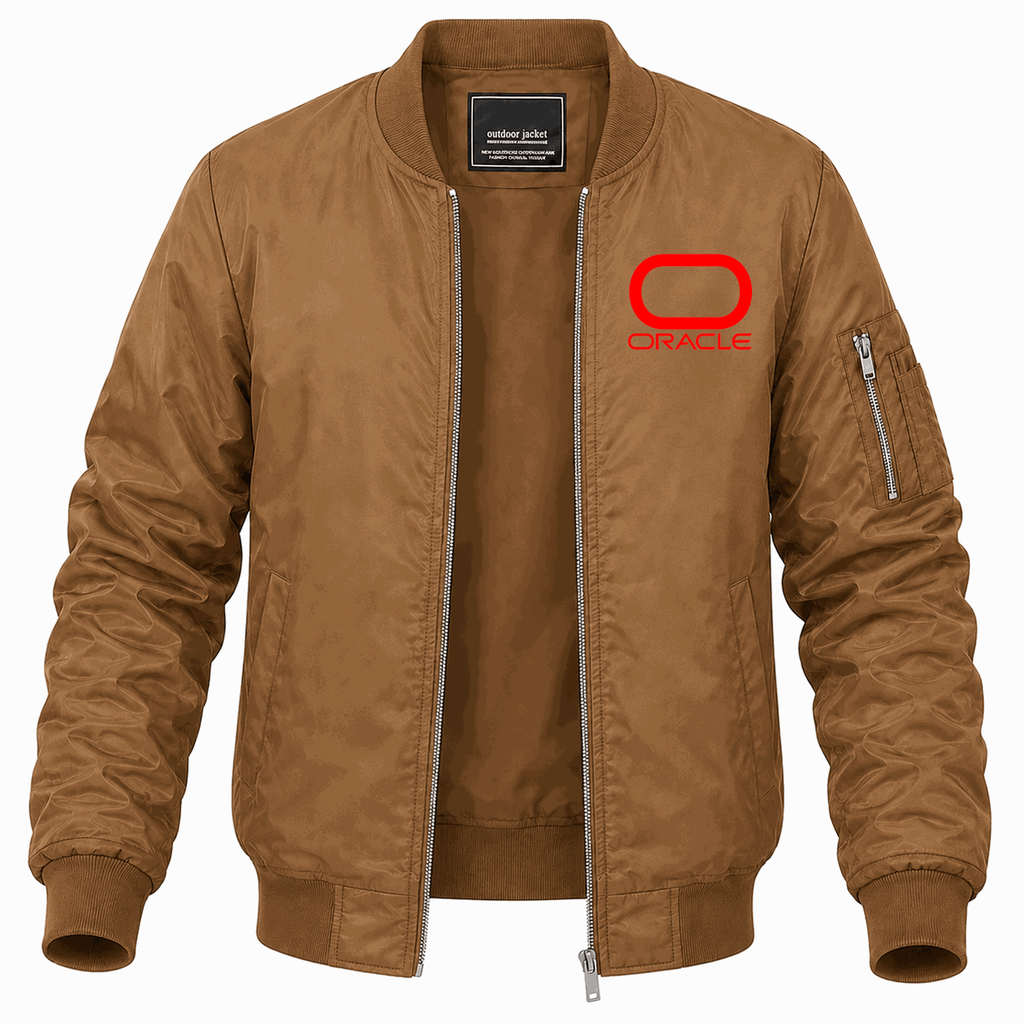 Men's Oracle Lightweight Bomber Jacket - Brown