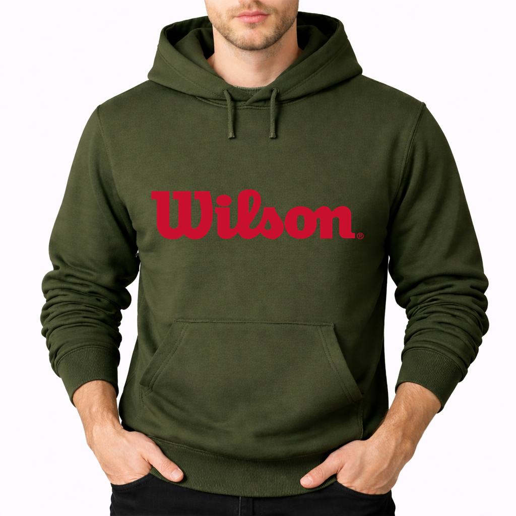Men's Wilson Pullover Hoodie - Army Green