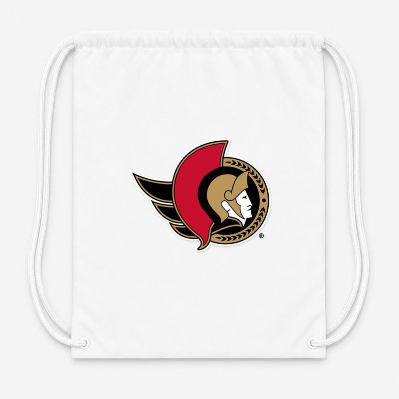 Ottawa Senators Drawstring Bag - White