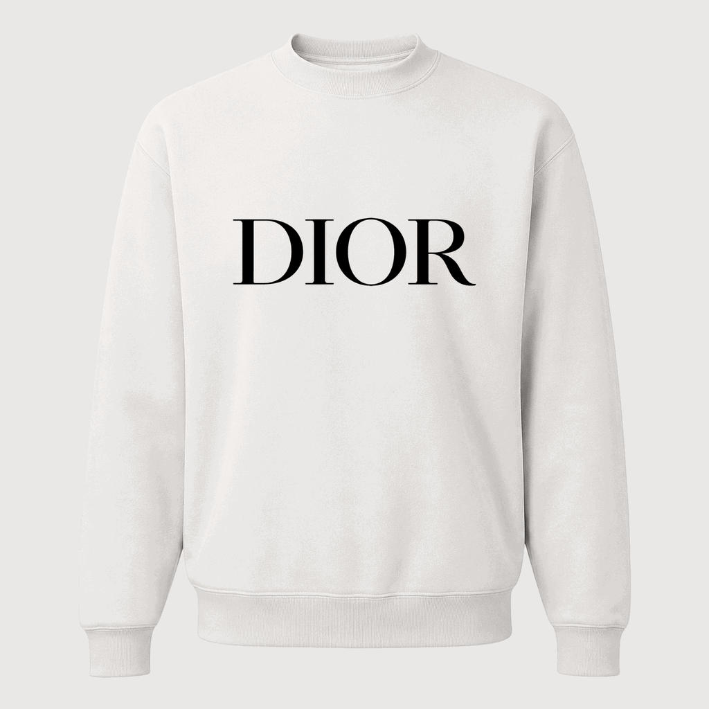 Men's Dior Crewneck Sweatshirt - White
