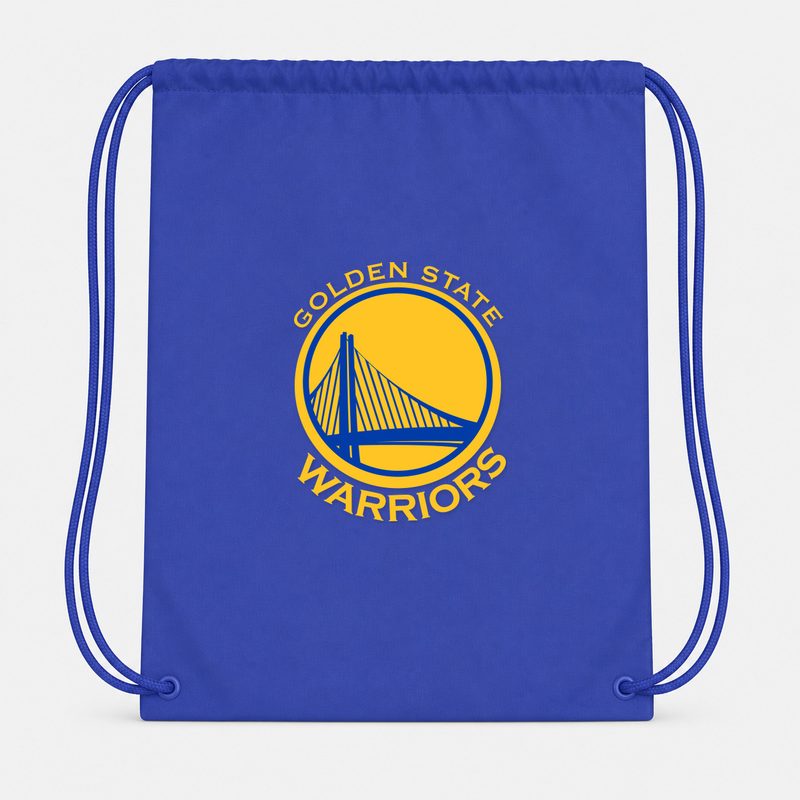 Golden States Warrior Yellow Drawstring Bag - Blue