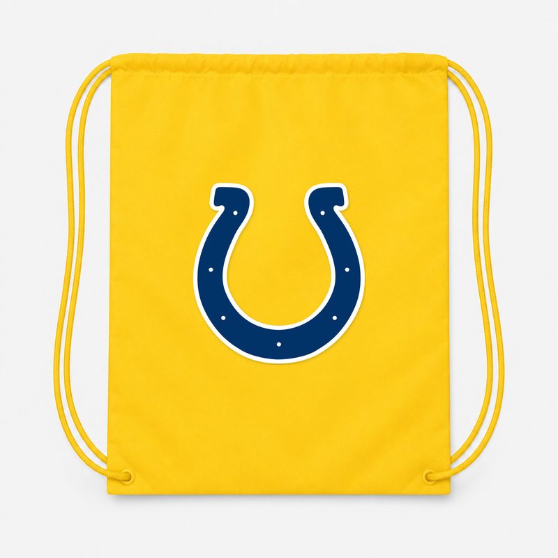 Indianapolis Colts Drawstring Bag - Yellow