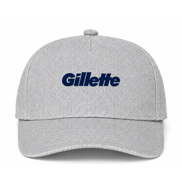Gillette Logo Gray Dad Baseball Cap Hat