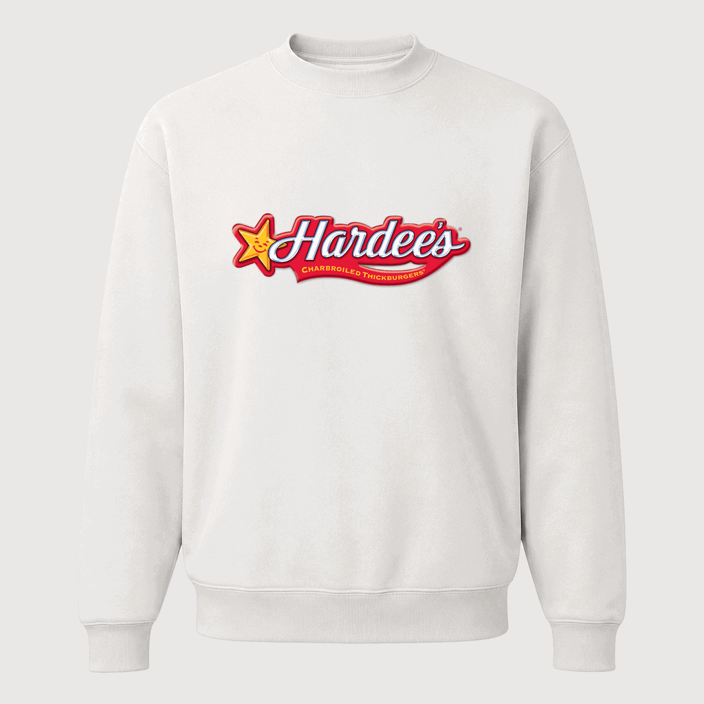 Men's Hardee's Crewneck Sweatshirt - White