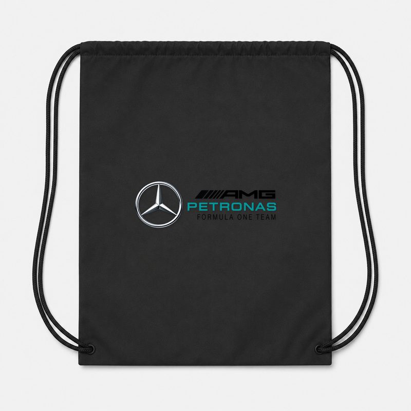Mercedes AMG Petronas Formula One Team Drawstring Bag - Black