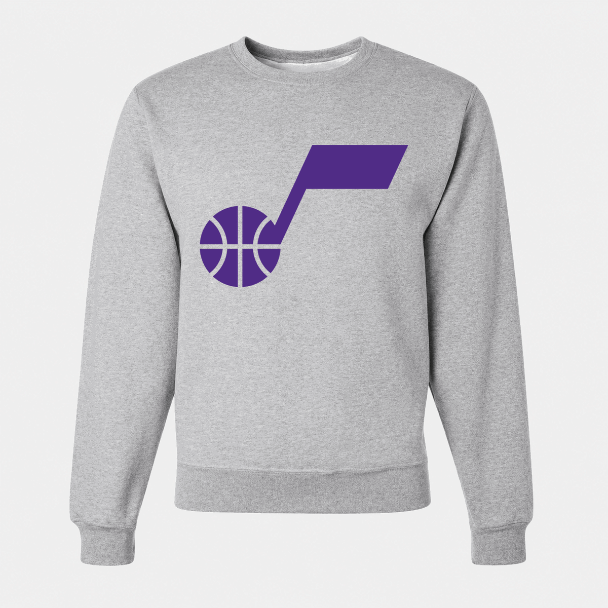 Men's Utah Jazz Crewneck Sweatshirt - Gray