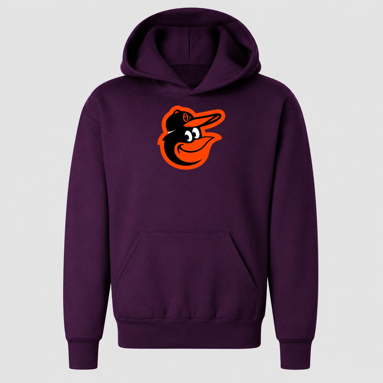Youth Baltimore Orioles Pullover Hoodie - Purple