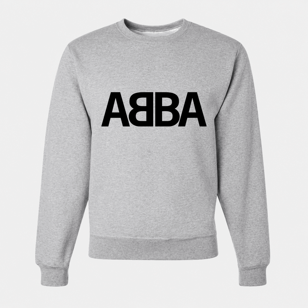 Men's ABBA Crewneck Sweatshirt - Gray
