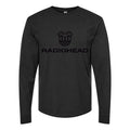 Men's Radiohead-Logo-768x432 Long sleeves Cotton Blend T-Shirt - Black