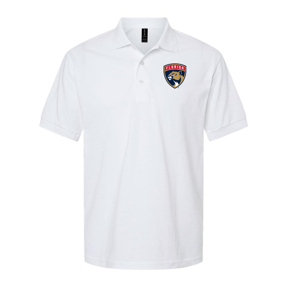 Men's Florida Panthers Dry Blend Polo - White