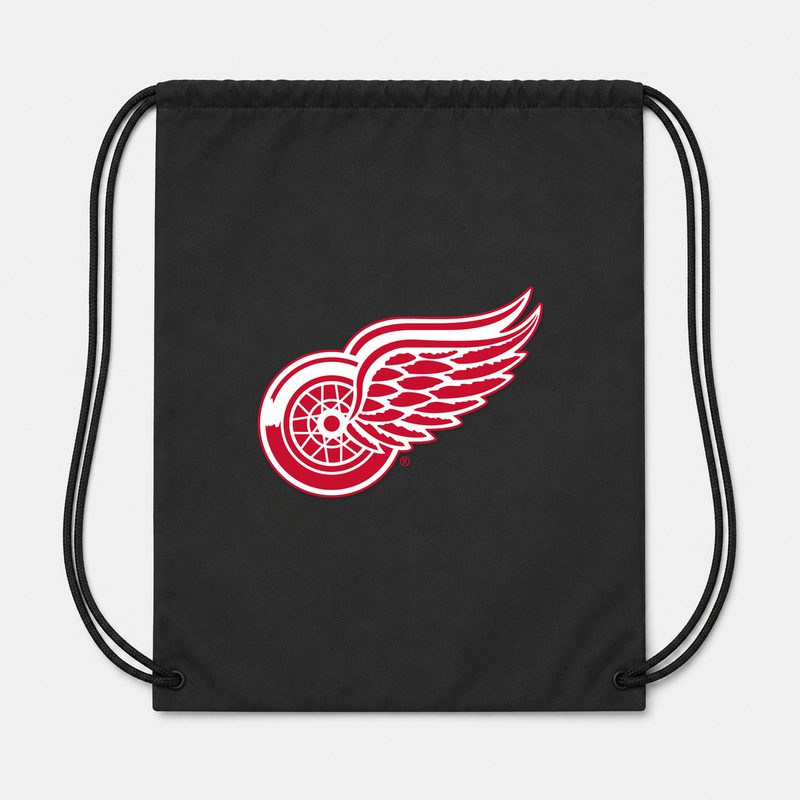 Detroit Red Wings Drawstring Bag - Black