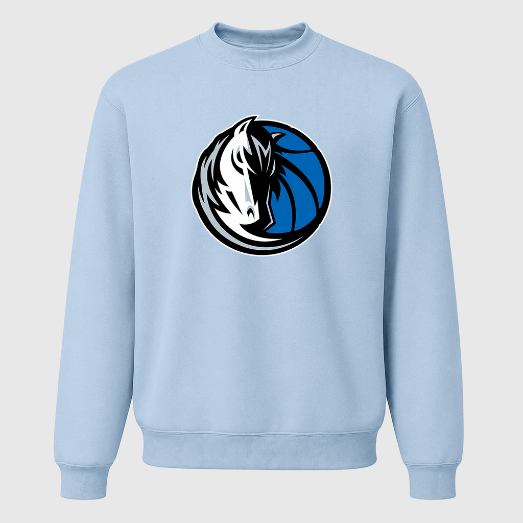 Men's Dallas Mavericks Crewneck Sweatshirt - Sky Blue