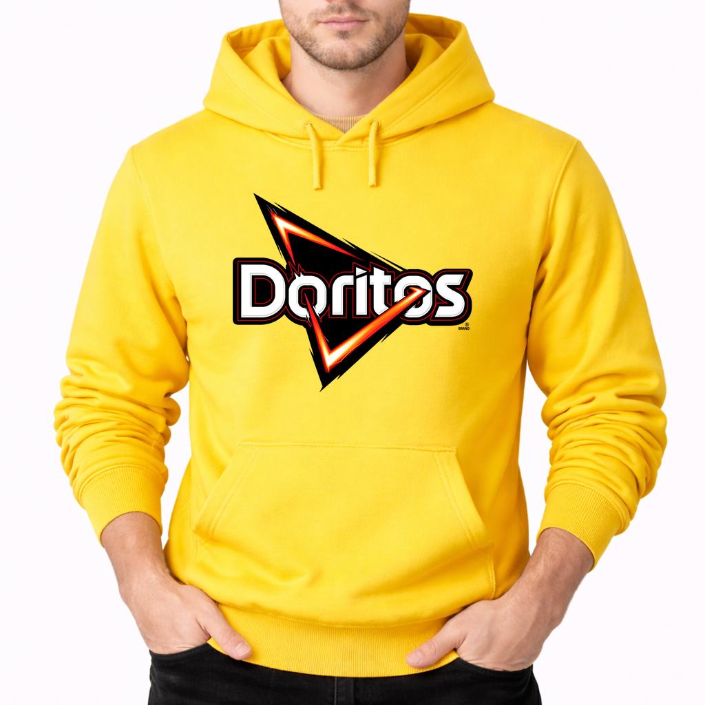 Men's Doritos Food Pullover Hoodie - Yellow