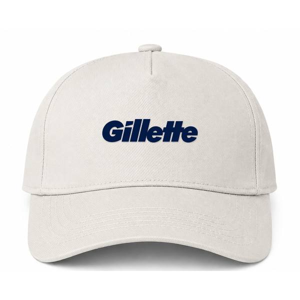 Gillette Logo Beige Dad Baseball Cap Hat