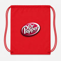 Dr Pepper Drawstring Bag - Red