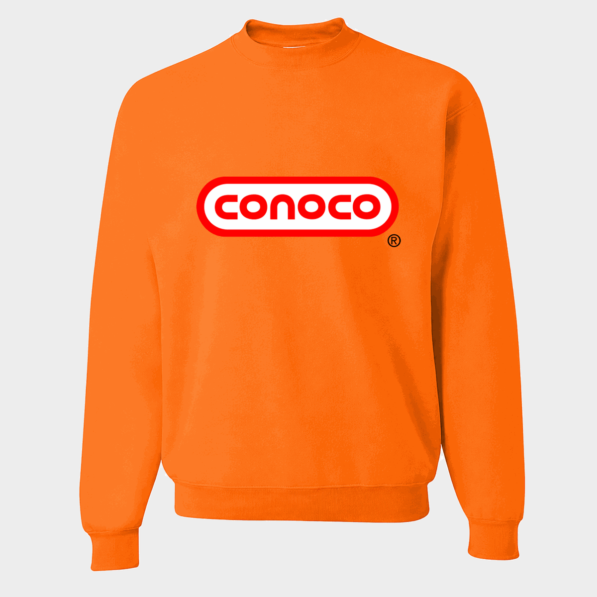 Men's Conoco Crewneck Sweatshirt - Orange