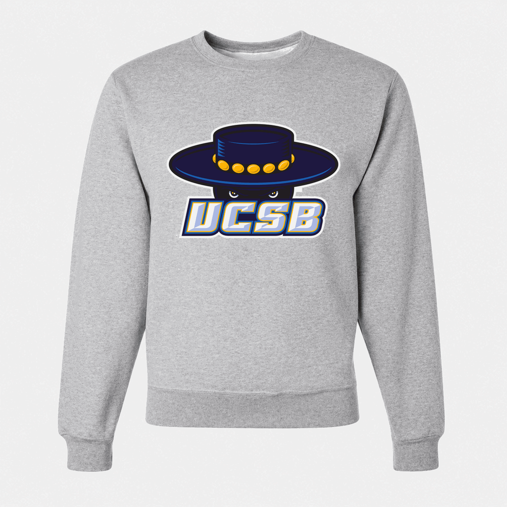 Men's UCSB Gauchos Crewneck Sweatshirt - Gray