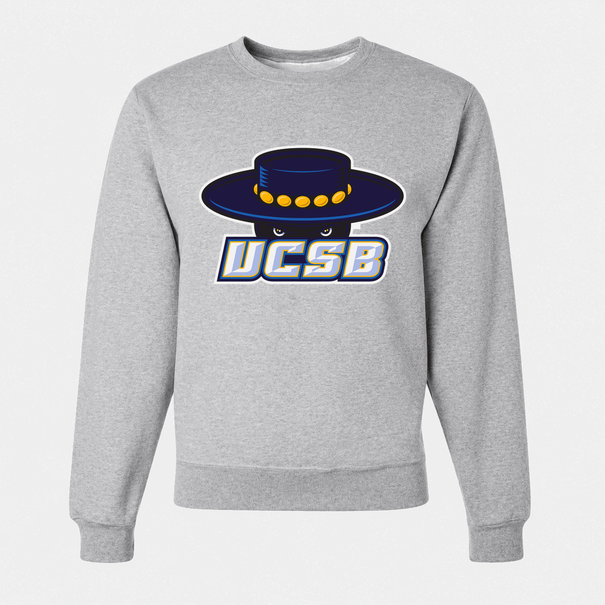 Men's UCSB Gauchos Crewneck Sweatshirt - Gray