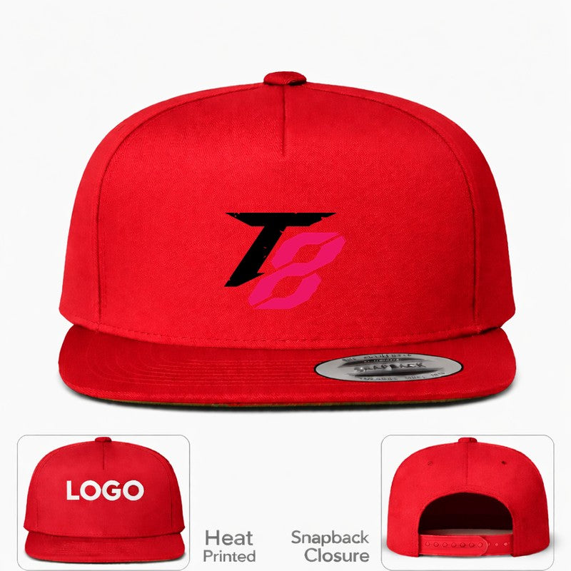 Tekken 8 Black Logo Snapback Hat