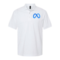 Men's Meta Dry Blend Polo - White