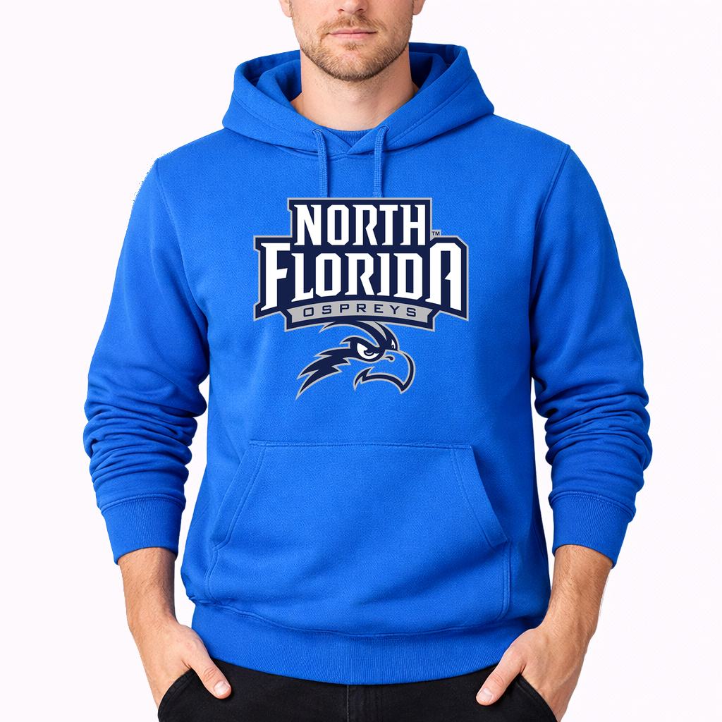 Men's UNF Ospreys Pullover Hoodie - Azure