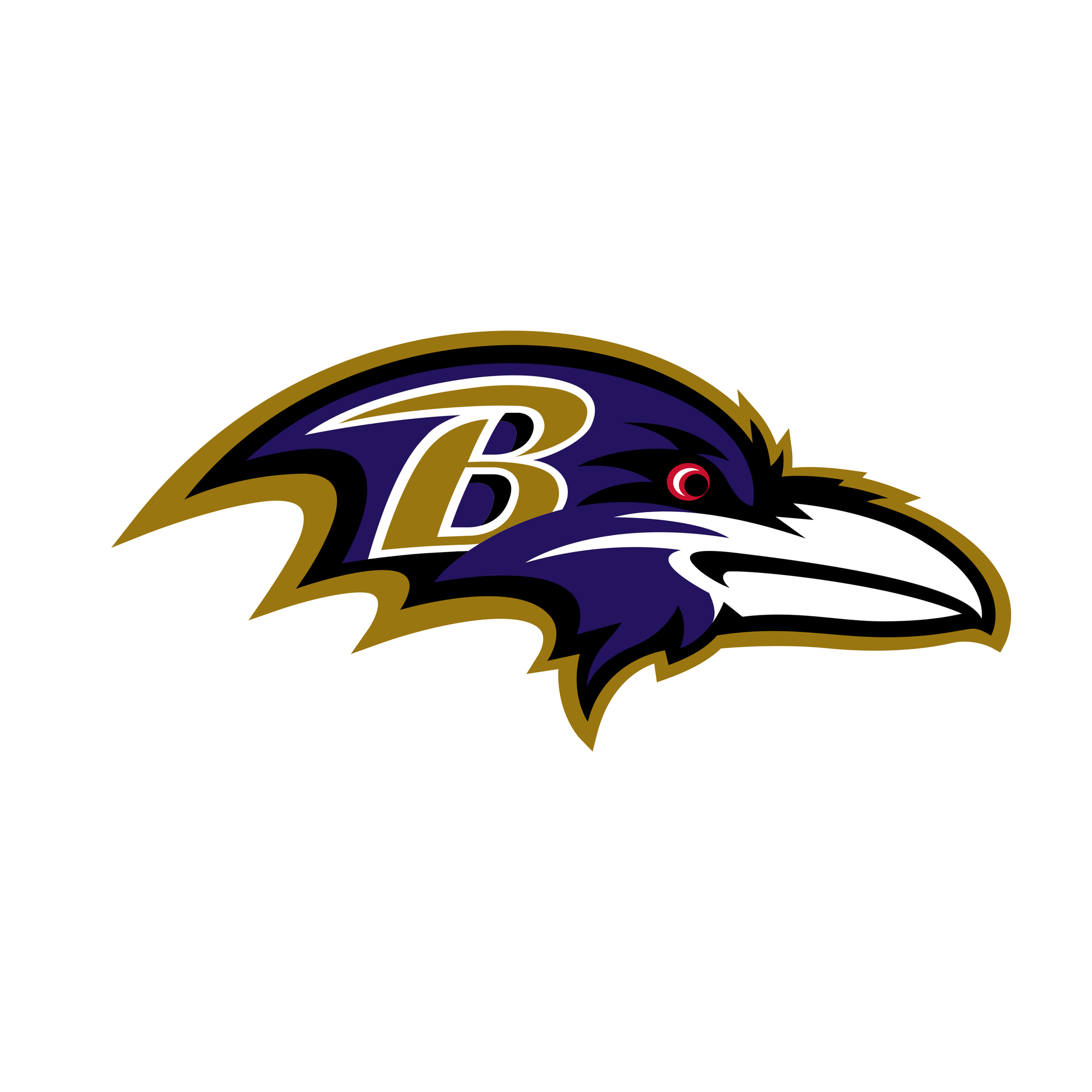 Baltimore Ravens Beanie Hat