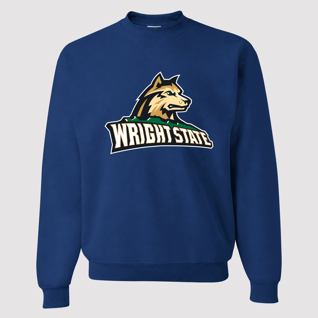 Men's Wright State Raiders Crewneck Sweatshirt - Blue
