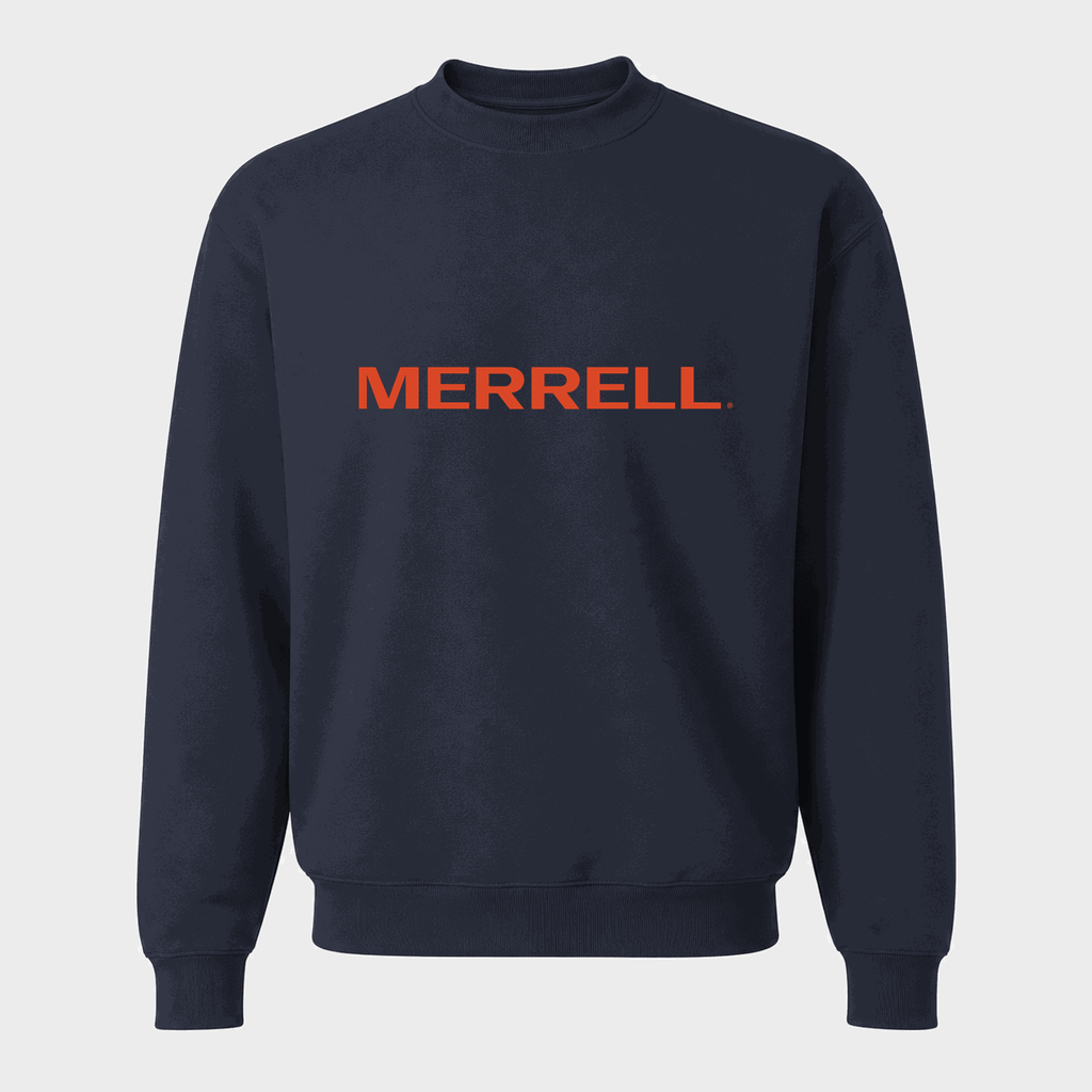 Men's Merrell Crewneck Sweatshirt - Navy