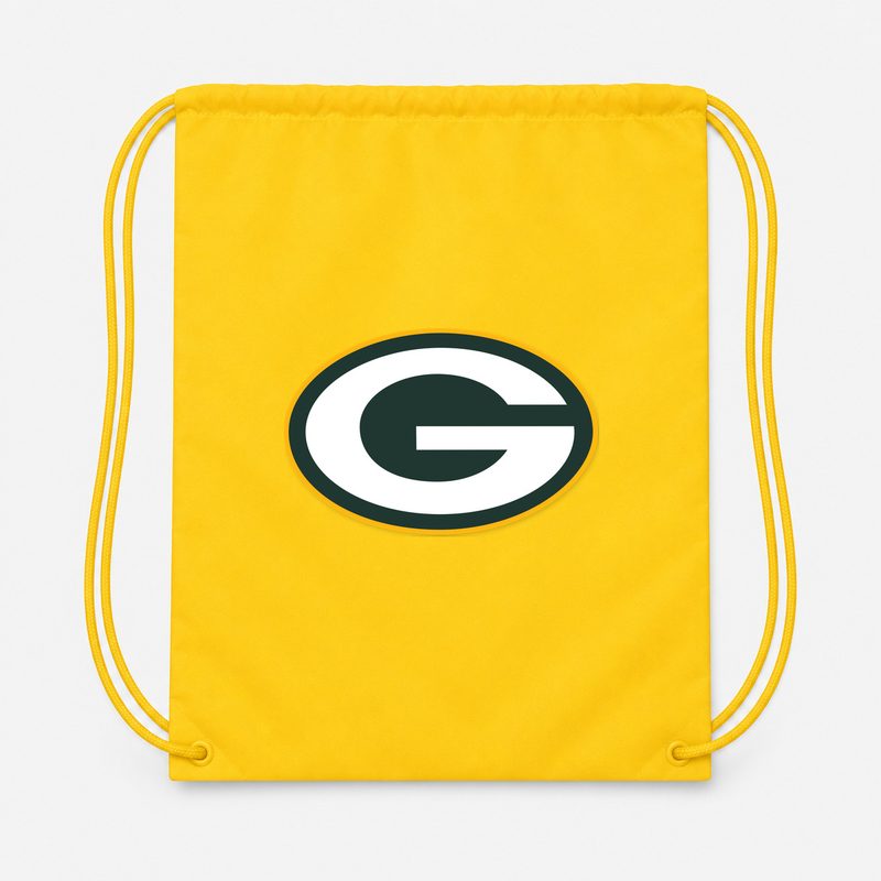 Green Bay Packers Drawstring Bag - Yellow