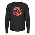 Men's Dave & Buster s Long sleeves Cotton Blend T-Shirt - Black