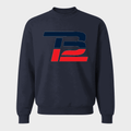 Men's Tom Brady 12 Crewneck Sweatshirt - Navy
