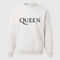 Men's Queen Crewneck Sweatshirt - White